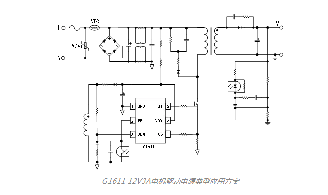 环球半导体推出氮化镓快充专用控制芯片G1603B和G3603