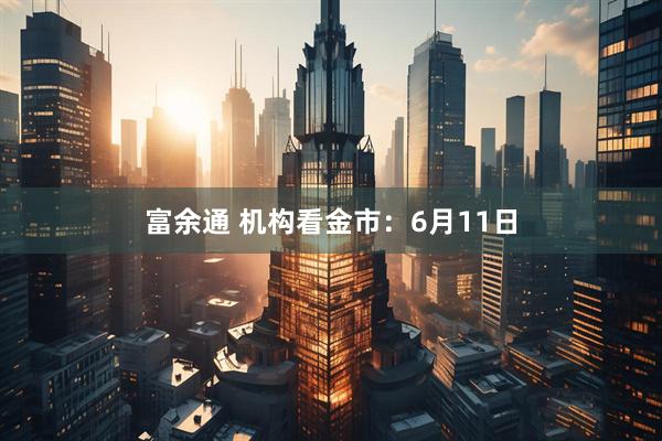 富余通 机构看金市：6月11日