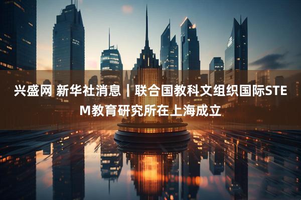 兴盛网 新华社消息｜联合国教科文组织国际STEM教育研究所在上海成立